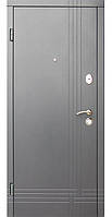 Двери входные металлические уличные Верона ПВХ 2 Ваш ВиД Графит (Антрацит) 860,960х2040х86Левое/Правое