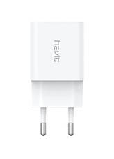 Зарядний пристрій (зарядка) для телефону Havit HV-UC1004 2хUSB 2.1 A Білий, фото 3