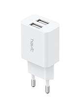 Зарядний пристрій (зарядка) для телефону Havit HV-UC1004 2хUSB 2.1 A Білий, фото 4