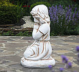 Садова фігура Дитина молиться на колінах 33x32x54.5 см, фото 9
