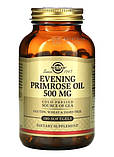 Масло вечірнього первоцвіту Solgar Evening Primrose Oil 500 mg 180 вег капс, фото 3