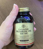Масло вечірнього первоцвіту Solgar Evening Primrose Oil 500 mg 180 вег капс, фото 5