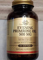 Масло вечірнього первоцвіту Solgar Evening Primrose Oil 500 mg 180 капсул вегетаріанських