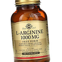 Аргінін Solgar L-Arginine 1000 mg 90 таблеток