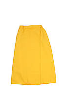 Вафельное парео (килт) мужское Luxyart размер универсальный 60*145 см желтый (LS-052)