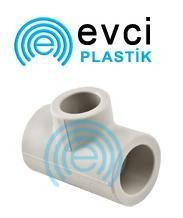 Трійник перехідний 40*20*40 для поліпропіленових труб Evci Plastic