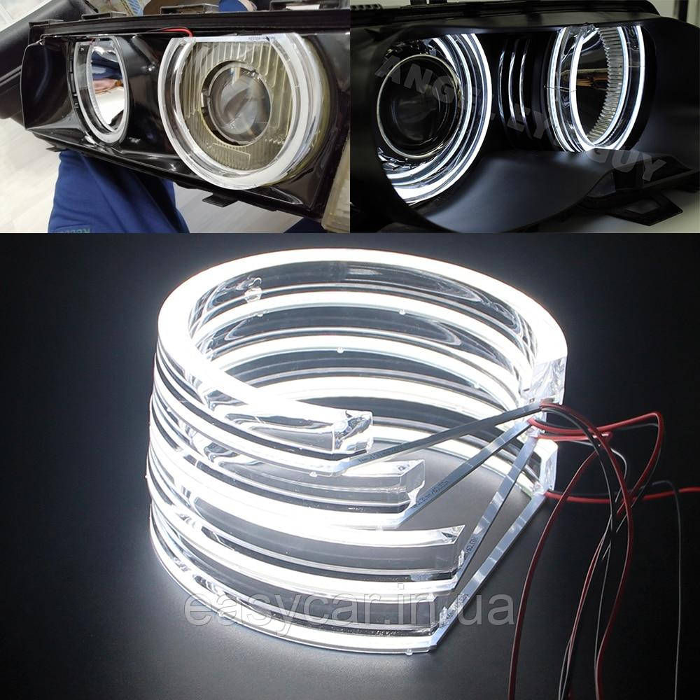 Ангельські оченята U Shape Crystal Angel Eyes BMW E36 E38 E39 E46, фото 1