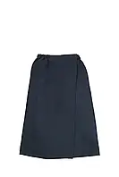 Вафельное парео без карманов (килт) мужское Luxyart размер универсальный 60*145 см темно-серый (LS-054)