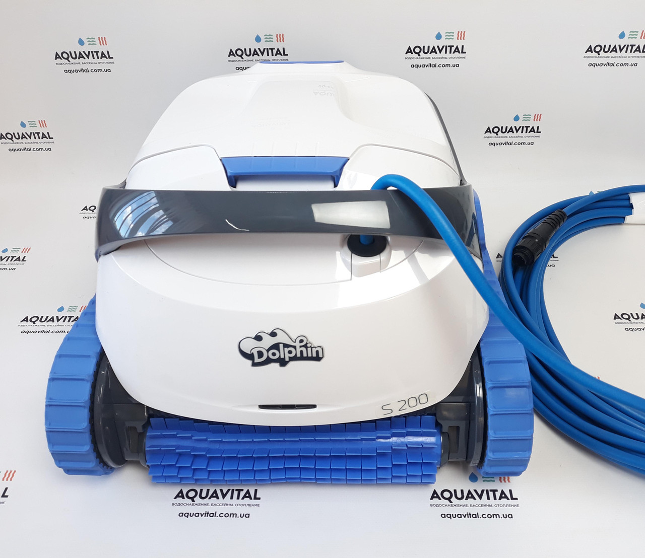 Робот-пилосос до басейну Dolphin S200 для чищення басейнів, фото 1