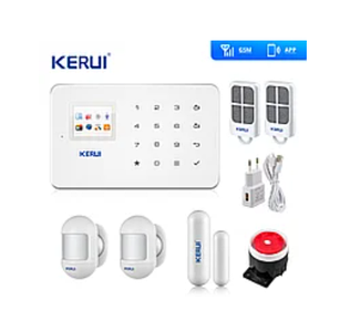 Комплект бездротової gsm сигналізації датчики нового зразка для 1-кімнатної квартири Kerui G18
