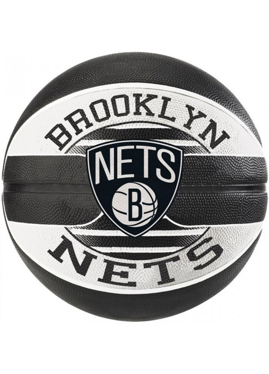 М'яч баскетбольний Spalding NBA Team Brooklyn Nets Size 7