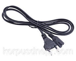 Мережевий кабель SP-021A чорний 2*0.75