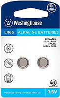 Батарейка в часы LR66 AG4 Westinghouse Alkaline (2шт./уп.)