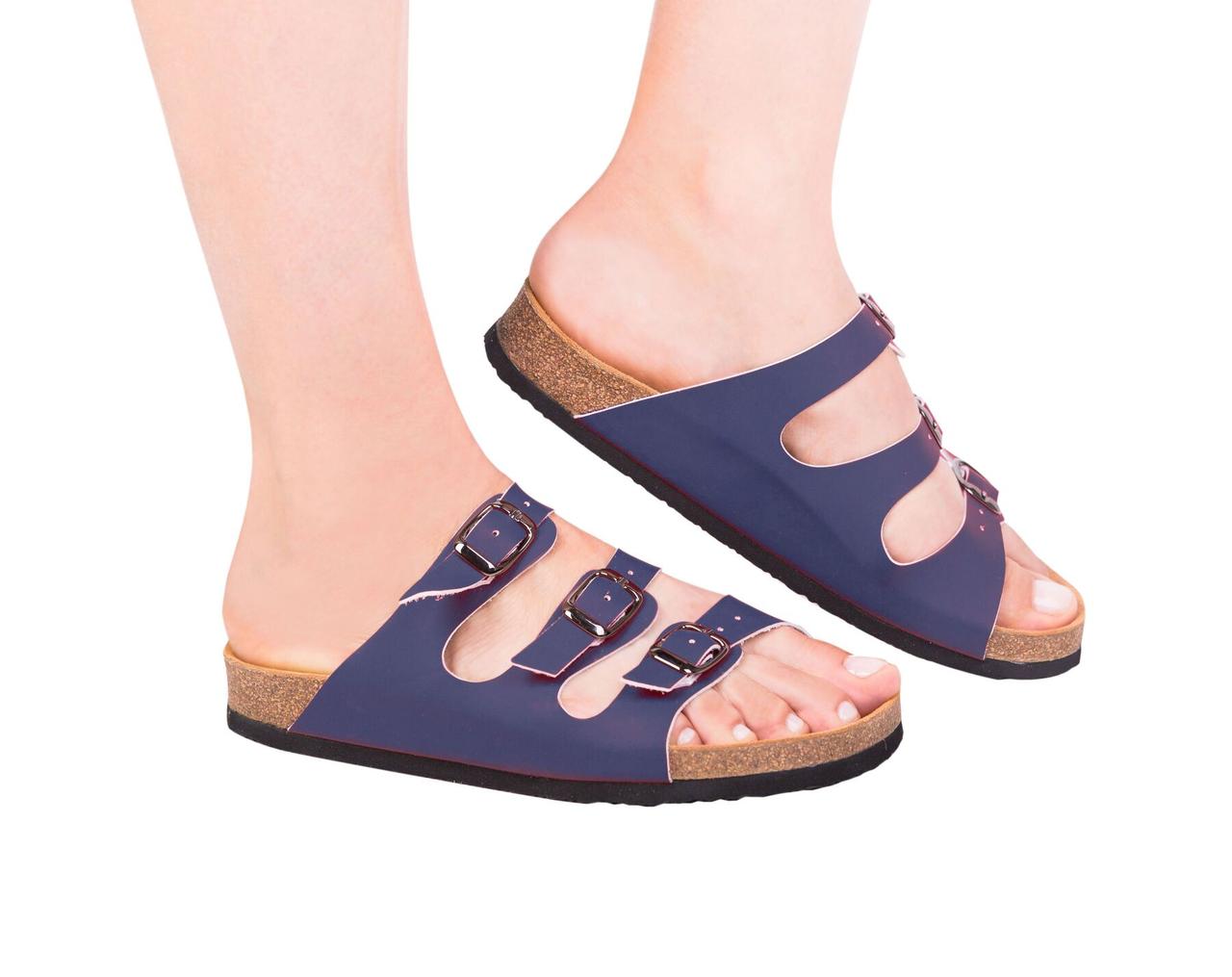 Анатомічні шльопанці FA-302 сині, фото 1