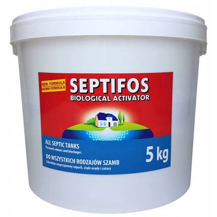 Septifos 5 кг біопрепарат для вигрібних ям, фото 2