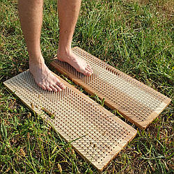 Дошка садху для СПИНИ та Ніг (2в1) Дошка з цвяхами для лежання