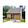 Сучасний сарай, госпблок для дачі з дерева 4,9х4,9 м. від виробника Modern barn - 98, фото 3