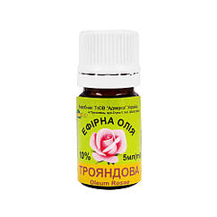 Ефірна олія троянди, 10%, 5 мл, Адверсо