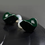 Бездротові Bluetooth-навушники KZ Z1 з кейсом для зарядки (Зелений), фото 4