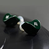 Бездротові Bluetooth-навушники KZ Z1 з кейсом для зарядки (Зелений), фото 5