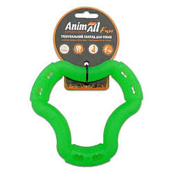 Іграшка для собак AnimAll Fun (Енімалл) кільце 6 боків, зелена, 15 см