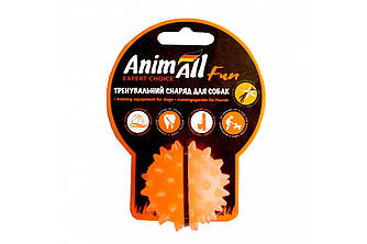 Іграшка для собак AnimAll Fun (Енімалл) м'яч каштан, помаранчевий, 5 см