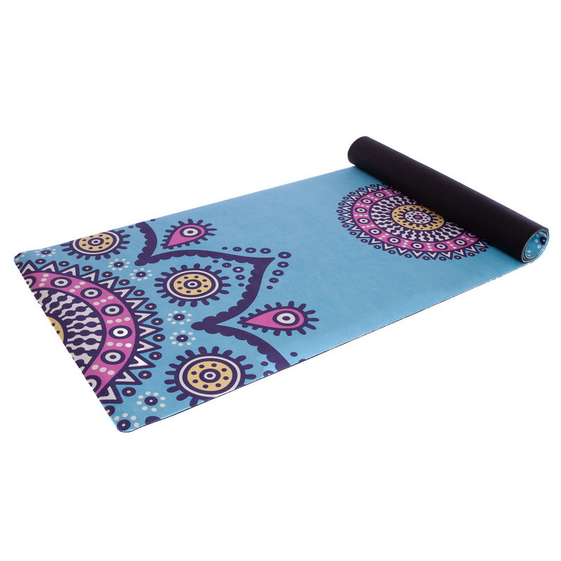 Замшевий двошаровий килимок для йоги 183x61x0.3 см Record FI-5662-56, фото 1