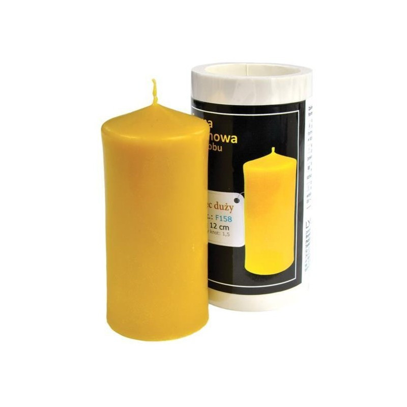 Форма силіконова для свічок — Ролик великий (12 см)