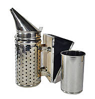 Дімар пасічний великий нержавіючий (з огорожею) з вставкою 28см.