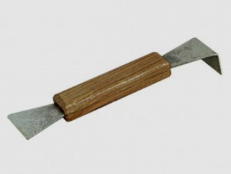 Стамеска 160мм оцинкована дерев. Ручка