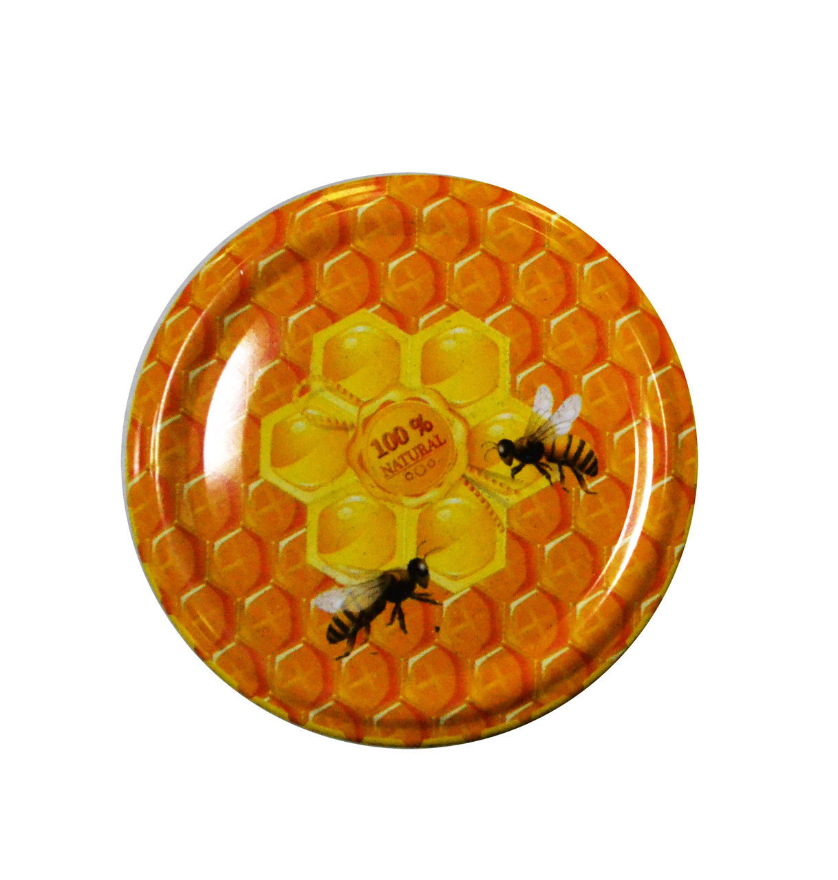 Кришка металева (Твіст-66) медова