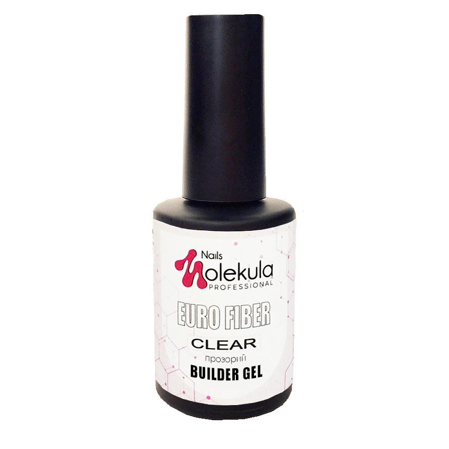 Основа-файбер Molekula Euro Fiber Gel Clear 12 мл, фото 1