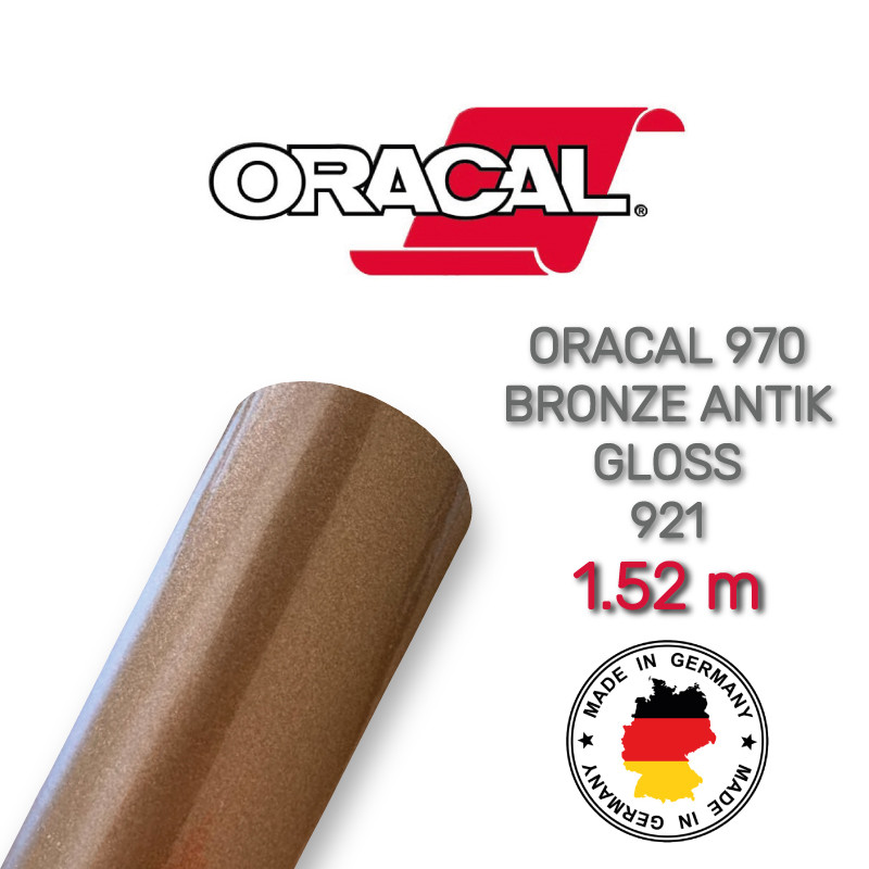 Глянсова коричнева плівка Oracal 970 Antique Bronze Gloss 921, фото 1