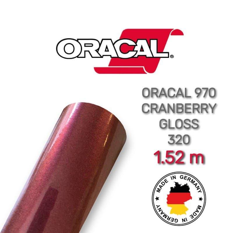 Глянцева хамелеон плівка Oracal 970 Cranberry Gloss 320, фото 1