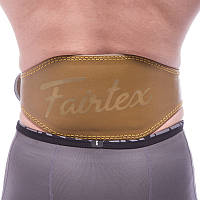 Пояс атлетический кожаный Fairtex 161074 размер S Brown