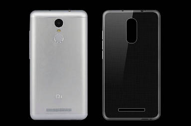 Ультратонкий 0,3 мм чохол для Xiaomi Redmi Note 3 прозорий