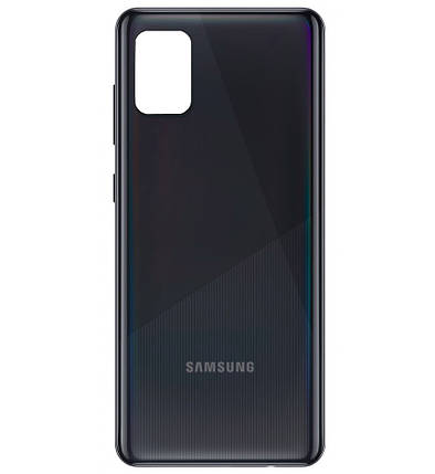 Задня кришка для Samsung Galaxy A31 Black, фото 1