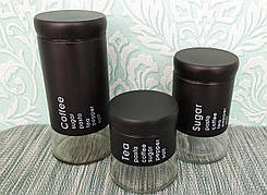 Набір для цукру, чаю та кави A-PLUS | | Набір пляшечок | Набір ємностей