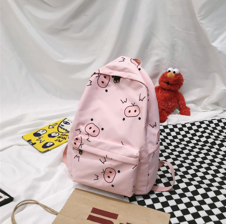 Рюкзак Міський Шкільний Овочі Рожевий