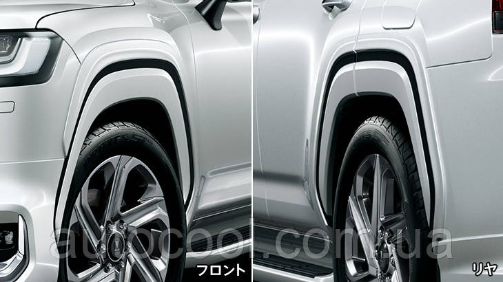 Накладки на арки Toyota Land Cruiser LC300 2021+ г.в. Modellista, фото 1