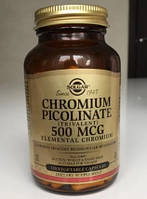 Хром піколінат Солгар Solgar Chromium Picolinate 500 mcg 120 капсул