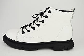 Черевики з затяжками Berkonty 2020 39 Білий, фото 2