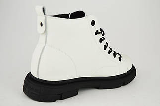 Черевики з затяжками Berkonty 2020 39 Білий, фото 3