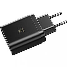 Адаптер заряджання мережевий Baseus CCALL-BH01 (3 USB), фото 3