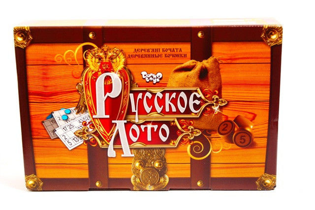 Гра настільна "Руське лото" велике, Danko Toys