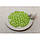 Бусини круглі " Цукерки" 8 мм, салатові 500 грамів, фото 2