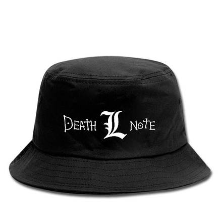 Панама Капелюх Аніме Зошит Смерті 2 Death Note Чорний 56-58 см, фото 1