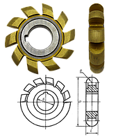 Фреза полукруглая выпуклая 125 R12 Р6М5