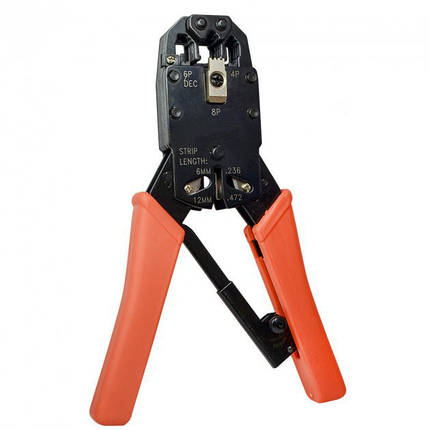 Кліщі обтискні HT-2008R (8P8C/RJ-45. 6P6C/RJ-12. 6P4C/PJ-11 6P6C. 4P4C. 4P2C) TNSy5502866, фото 1