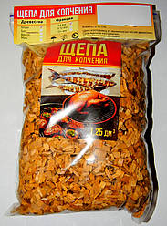 Тріска для копчення м'яса, риби (Ольха), 3-6 мм